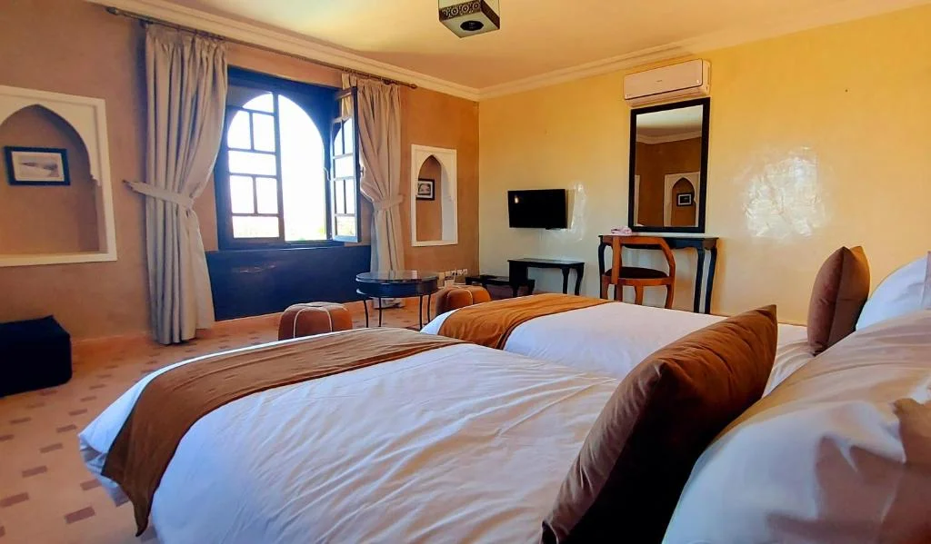 Interior of a suite at the Kasbah